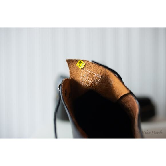 Dr. Marten LEONA LO VINTAGE SMOOTH LEATHER HEELED SHOES 9 Ladies - Picture 5 of 6